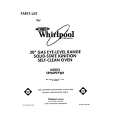 WHIRLPOOL SE960PEPW6 Parts Catalog WHIRLPOOL SE960PEPW6 Parts Catalog