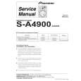 PIONEER X-A4900/MYXJ Service Manual PIONEER X-A4900/MYXJ Service Manual