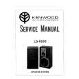 KENWOOD LS-1600 Service Manual KENWOOD LS-1600 Service Manual
