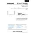 SHARP 28JF76E Service Manual SHARP 28JF76E Service Manual