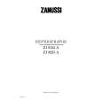 ZANUSSI ZI9225A Owners Manual ZANUSSI ZI9225A Owners Manual