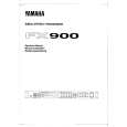 YAMAHA FX900 Owners Manual YAMAHA FX900 Owners Manual