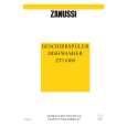 ZANUSSI ZTI6100 Owners Manual ZANUSSI ZTI6100 Owners Manual