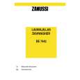 ZANUSSI DE7443 Owners Manual ZANUSSI DE7443 Owners Manual