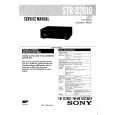SONY STRD2010 Owners Manual SONY STRD2010 Owners Manual