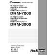PIONEER DRM-3000/TUCKFP Owners Manual PIONEER DRM-3000/TUCKFP Owners Manual