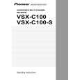 PIONEER VSX-C100-S Owners Manual PIONEER VSX-C100-S Owners Manual