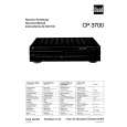 DUAL CP3700 Service Manual DUAL CP3700 Service Manual