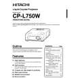 HITACHI CPL750W Owners Manual HITACHI CPL750W Owners Manual