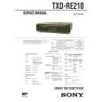 SONY TXD-RE210 Service Manual SONY TXD-RE210 Service Manual