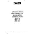 ZANUSSI ZPL4163 Owners Manual ZANUSSI ZPL4163 Owners Manual