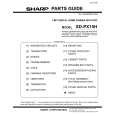 SHARP SD-PX15H Parts Catalog SHARP SD-PX15H Parts Catalog