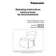 PANASONIC EP1014 Owners Manual PANASONIC EP1014 Owners Manual