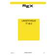 REX-ELECTROLUX TT08E Owners Manual REX-ELECTROLUX TT08E Owners Manual