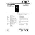 SONY M665V Service Manual SONY M665V Service Manual