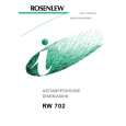 ROSENLEW RW702 Owners Manual ROSENLEW RW702 Owners Manual