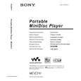 SONY MZE310 Owners Manual SONY MZE310 Owners Manual