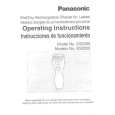PANASONIC ES2205 Owners Manual PANASONIC ES2205 Owners Manual