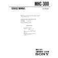 SONY MHC300 Service Manual SONY MHC300 Service Manual
