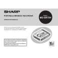 SHARP MDSR75H Owners Manual SHARP MDSR75H Owners Manual