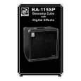 AMPEG BA-115SP Owners Manual AMPEG BA-115SP Owners Manual