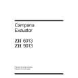 ZANUSSI ZH6013X/E Owners Manual ZANUSSI ZH6013X/E Owners Manual