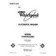 WHIRLPOOL LA8800XSW0 Parts Catalog WHIRLPOOL LA8800XSW0 Parts Catalog