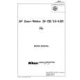 NIKON AF ZOOM-NIKKOR 24-120 3.5-5.6D Service Manual NIKON AF ZOOM-NIKKOR 24-120 3.5-5.6D Service Manual