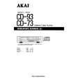 AKAI CD-73 Owners Manual AKAI CD-73 Owners Manual