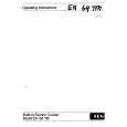 AEG EN64TM Owners Manual AEG EN64TM Owners Manual