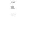 AEG 570D-M/S Owners Manual AEG 570D-M/S Owners Manual