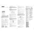 RCA RP3503 Owners Manual RCA RP3503 Owners Manual