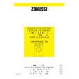 ZANUSSI ADV106 Instrukcja Obsługi ZANUSSI ADV106 Instrukcja Obsługi