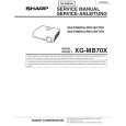SHARP XGMB70X Service Manual SHARP XGMB70X Service Manual