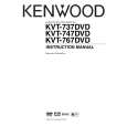 KENWOOD KVT-737DVD Owners Manual KENWOOD KVT-737DVD Owners Manual