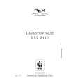 REX-ELECTROLUX RSF2420 Owners Manual REX-ELECTROLUX RSF2420 Owners Manual