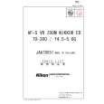 NIKON JAA79551 Parts Catalog NIKON JAA79551 Parts Catalog