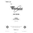 WHIRLPOOL LG5531XMW1 Parts Catalog WHIRLPOOL LG5531XMW1 Parts Catalog