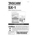 TEAC SX-1 Quick Start TEAC SX-1 Quick Start