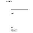 SONY MDX65RF Owners Manual SONY MDX65RF Owners Manual