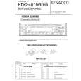 KENWOOD KDC4018GH4 Service Manual KENWOOD KDC4018GH4 Service Manual