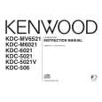 KENWOOD KDC-MV6521 Owners Manual KENWOOD KDC-MV6521 Owners Manual