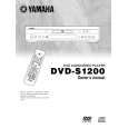 YAMAHA DVD-S1200 (Europe) Owners Manual YAMAHA DVD-S1200 (Europe) Owners Manual