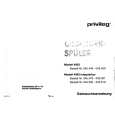 PRIVILEG 045.449 6 Owners Manual PRIVILEG 045.449 6 Owners Manual