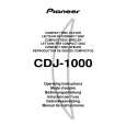 PIONEER CDJ-1000/WY Owners Manual PIONEER CDJ-1000/WY Owners Manual