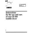 AEG ZI930 Owners Manual AEG ZI930 Owners Manual