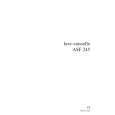 ELECTROLUX ASF245 Owners Manual ELECTROLUX ASF245 Owners Manual