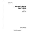 SONY SDT7200 Owners Manual SONY SDT7200 Owners Manual