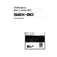 ROLAND SBX-80 Owners Manual ROLAND SBX-80 Owners Manual