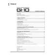 ROLAND GI-10 Owners Manual ROLAND GI-10 Owners Manual